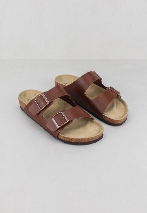 Flipflop Men Slippers Dark Brown