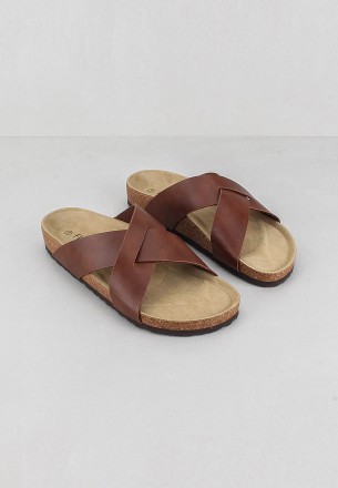 Flipflop Men Slippers Dark Brown