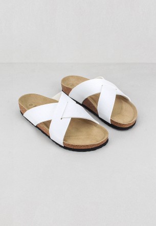 Flipflop Men Slippers White