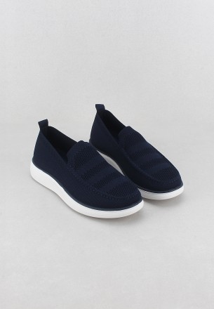 Hoops Men Slip Ons and Loafers Navy