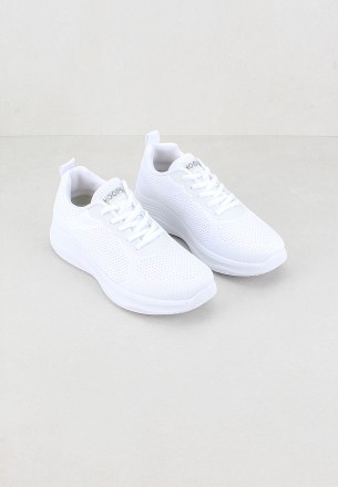 Hoops Women Casual Shoes White