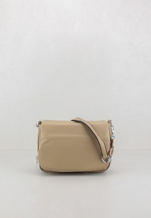 Lararossi Women Crossbody Bag Beige