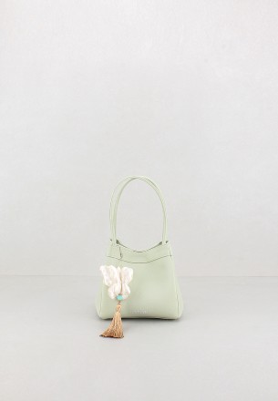 Lararossi Women Crossbody Bag Light Green