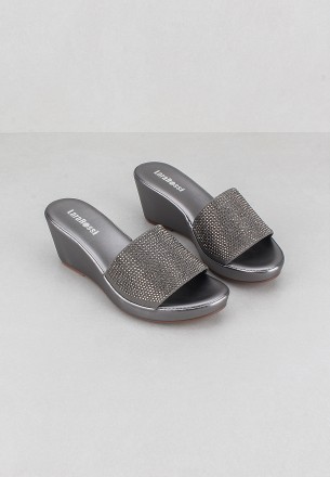 Lararossi Women Slippers Metallic