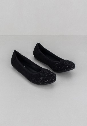 Lararossi Women Flat Shoes Black