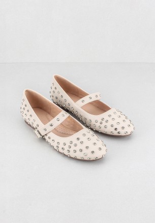 Lararossi Women Flat Shoes Beige