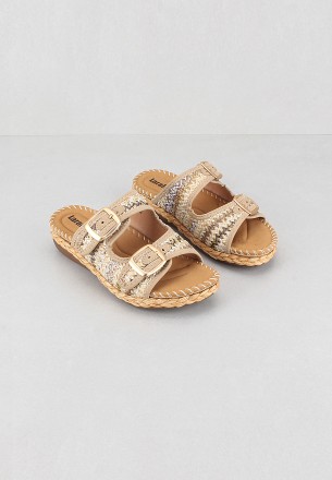 Lararossi Women Slippers Beige