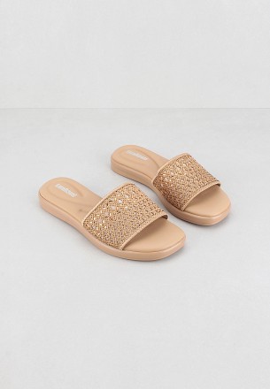 Lararossi Women Slippers Light Brown