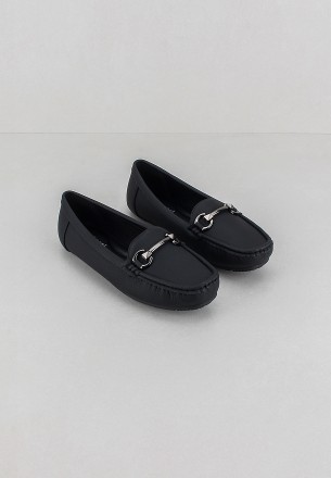 Lararossi Women Slip Ons Black