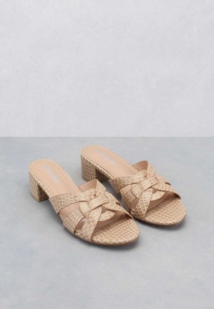 Lararossi Women's Heel Shoes Beige