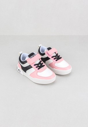 Meran Girls Casual Shoes Pink