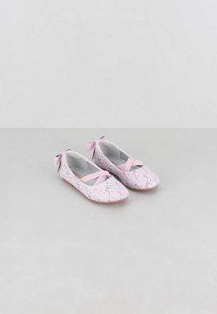 Meran Girls Flat Shoes Light Pink