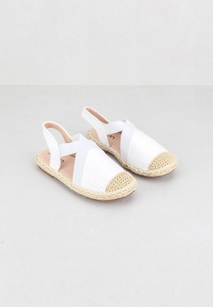 Meran Girls Sandal White