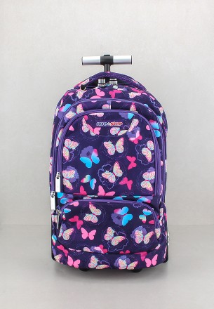 Neustar Kids Trolly Bag Purple