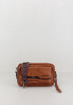 Neustar Men Hand Bags Dark Brown