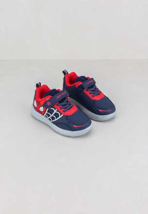 Neustar Boys Casual Light Up Shoes Navy