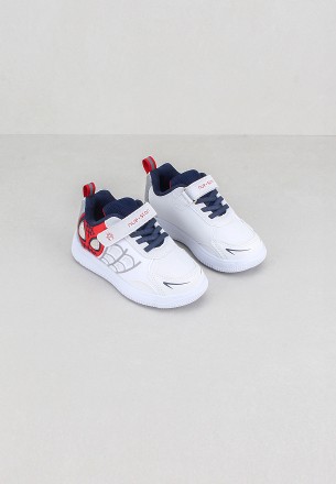 Neustar Boys Casual Light Up Shoes White