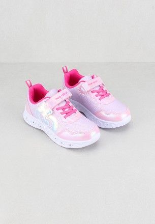 Neustar Girls Casual Light Up Shoes Pink