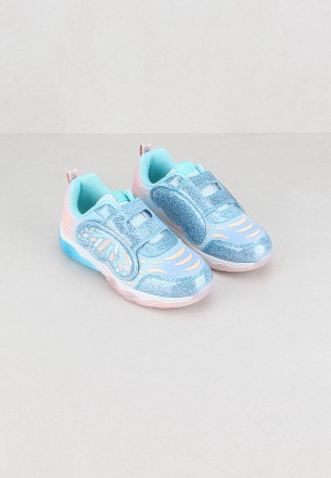 Neustar Girls Casual Light Up Shoes Blue