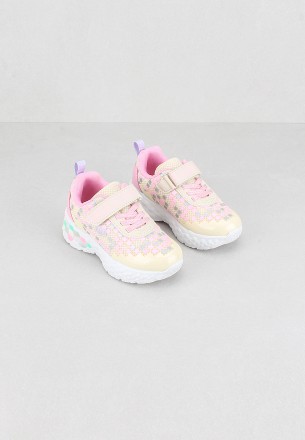 Neustar Girls Casual Light Up Shoes Rose