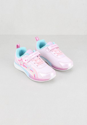 Neustar Girls Casual Light Up Shoes Light Pink