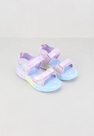 Neustar Girls Light Up Sandal Purple