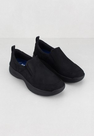 Nuun Bush Men Mac MT Slip Ons Black