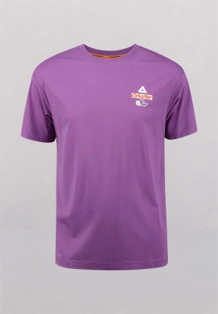 Peak Men's T-shirt Purple