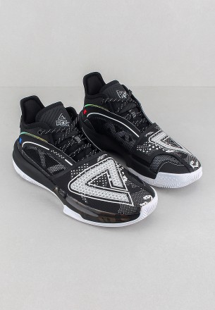 Peak Basketball Shoes Black White