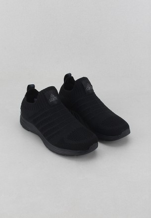 حذاء بيك رياضي سهل الارتداء نسائي أسود