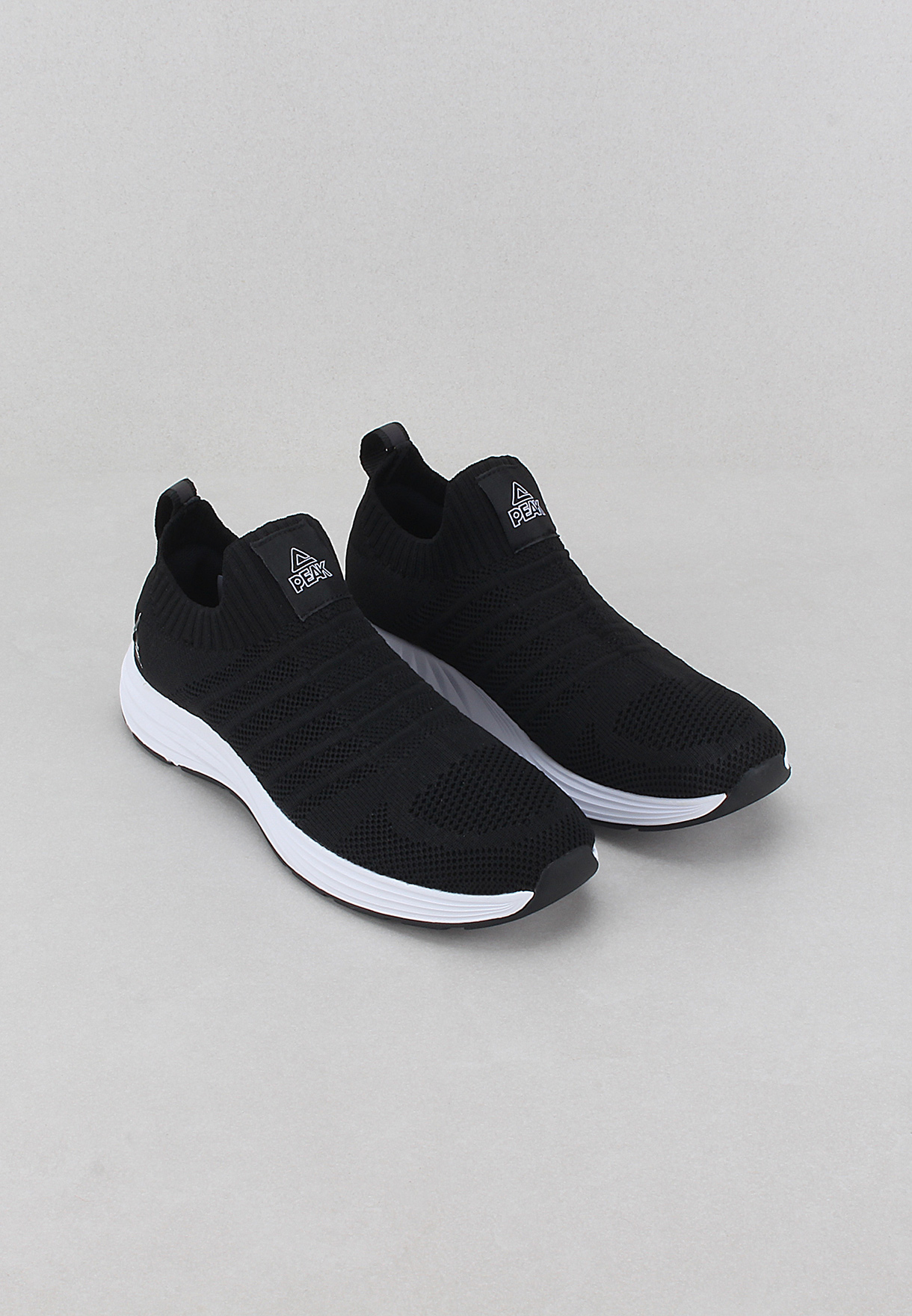 Women : Peak Women's Sport Shoes Slip On Black