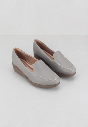 Piccadilly Women Slip Ons Gray