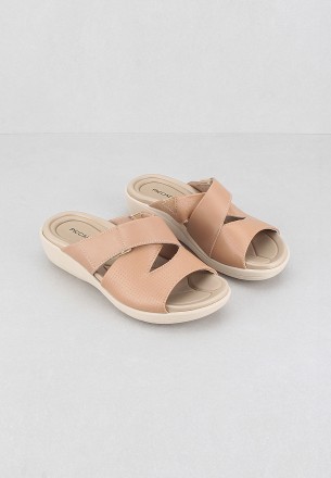 Piccadilly Women Slippers Light Brown