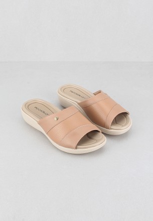 Piccadilly Women Slippers Light Brown