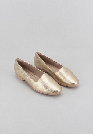 حذاء بيكاديللي للنساء ذهبي