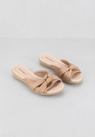 Piccadilly Women Slippers Light Brown