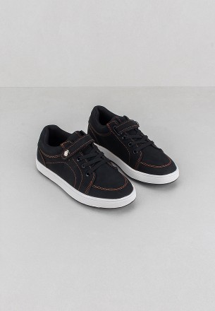 Walkmat Boys Casual Shoes Black