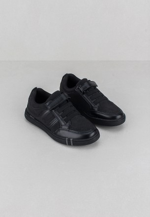 Walkmat Boys Casual Shoes Black