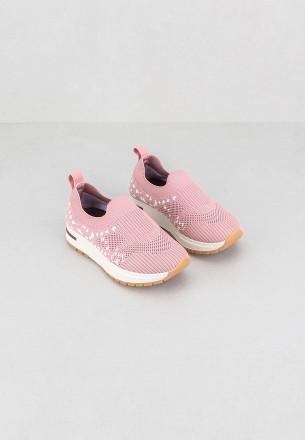 Walkmat Girls Slip Ons Pink