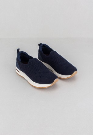 Walkmat Boys Slip Ons Navy