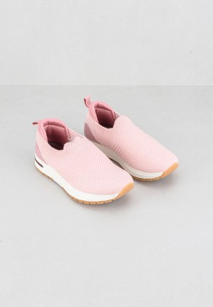 Walkmat Girls Slip Ons Pink