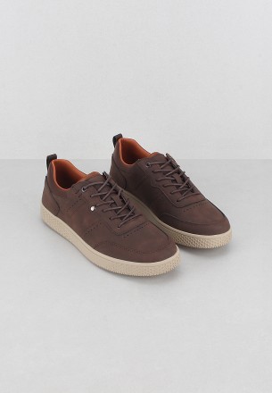 Walkmat Men Casual Shoes Dark Brown