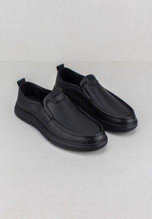 Walkmat Men Slip Ons Black