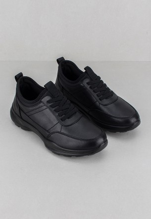 Walkmat Men Casual Shoes Black