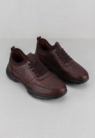 Walkmat Men Casual Shoes Coffee