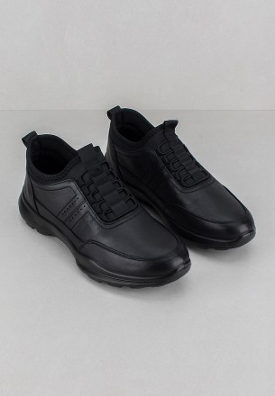 Walkmat Men Casual Shoes Black