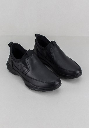 Walkmat Men Slip Ons Black