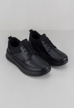 Walkmat Men Casual Shoes Black