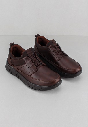 Walkmat Men Casual Shoes Coffee