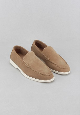 Walkmat Men's Slip-Ons Shoes Camel